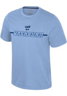 Colosseum Washburn Ichabods Light Blue Teller Short Sleeve T Shirt