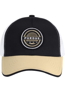 Colosseum Purdue Boilermakers RABI 2400 TRUCKER Adjustable Hat - Black