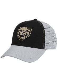 Colosseum Oakland University Golden Grizzlies ATOMIC CPT CAP Adjustable Hat - Black