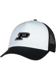 Colosseum Purdue Boilermakers Foam Trucker Adjustable Hat - White
