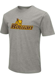 Colosseum Rowan University Grey Playbook Short Sleeve T Shirt