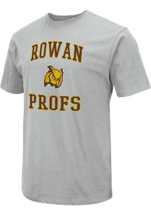 Colosseum Rowan University Grey Field Short Sleeve T Shirt