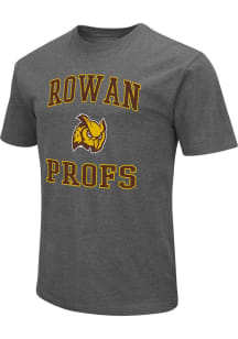 Colosseum Rowan University Charcoal Playbook Short Sleeve T Shirt