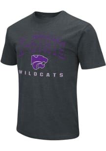 Colosseum K-State Wildcats Black Number One Design Playbook Short Sleeve T Shirt