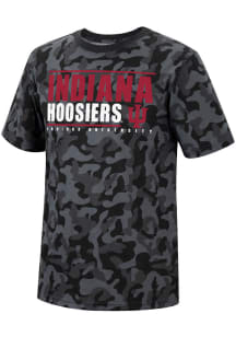 Colosseum Indiana Hoosiers Green Flat Name Mascot Playbook Short Sleeve T Shirt