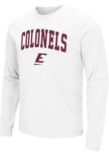 Colosseum Eastern Kentucky Colonels White ARCH NAME MASCOT Playbook Long Sleeve T Shirt