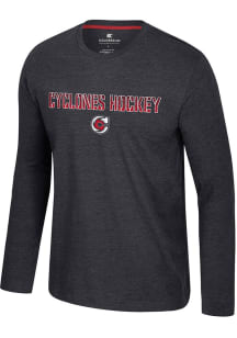 Colosseum Cincinnati Cyclones Red Back in Business Long Sleeve T Shirt
