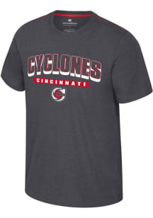 Colosseum Cincinnati Cyclones Red Back in Business Short Sleeve T Shirt