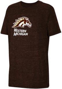 Colosseum Western Michigan Broncos Youth Brown Knobby Short Sleeve T-Shirt