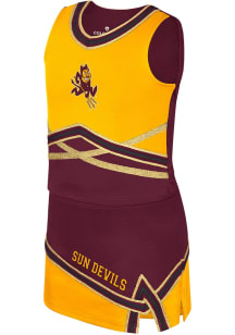 Colosseum Arizona State Sun Devils Girls Maroon Lollipop Park Set Cheer
