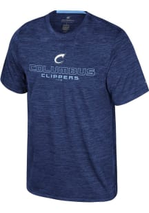 Colosseum Columbus Clippers Navy Blue Theoretical Short Sleeve T Shirt