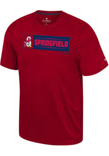 Colosseum Springfield Cardinals Red Quantam Short Sleeve T Shirt