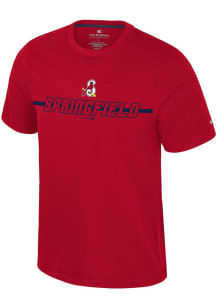 Colosseum Springfield Cardinals Red Teller Short Sleeve T Shirt