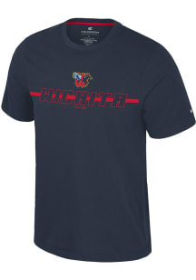Colosseum Wichita Wind Surge Navy Blue Teller Short Sleeve T Shirt