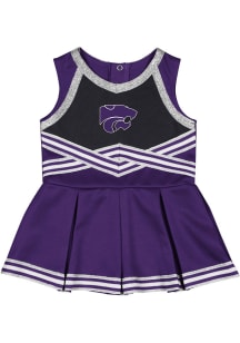 Colosseum K-State Wildcats Baby Purple Lollipop Park Sets Cheer Dress
