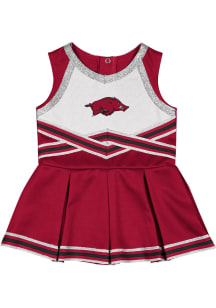Colosseum Arkansas Razorbacks Baby Cardinal Lollipop Park Sets Cheer Dress