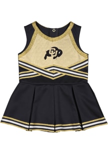 Colosseum Colorado Buffaloes Baby Gold Lollipop Park Sets Cheer Dress