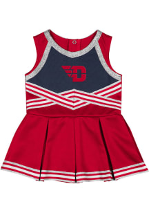 Colosseum Dayton Flyers Baby Red Lollipop Park Sets Cheer Dress