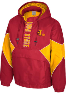 Mens Iowa State Cyclones Colosseum Mens Richest Man Heavyweight Jacket - Cardinal