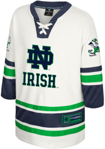 Colosseum Notre Dame Fighting Irish Youth Navy Blue Puck Proud Hockey Jersey