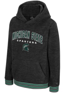 Colosseum Michigan State Spartans Youth Green Luther Long Sleeve Hoodie