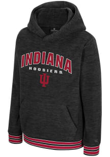 Colosseum Indiana Hoosiers Youth Cardinal Luther Long Sleeve Hoodie