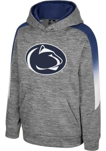 Colosseum Penn State Nittany Lions Youth Grey The Gang Long Sleeve Hoodie