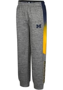 Colosseum Michigan Wolverines Youth Grey The Gang Track Pants