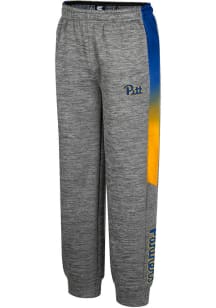 Colosseum Pitt Panthers Youth Grey The Gang Track Pants