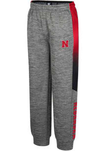 Colosseum Nebraska Cornhuskers Youth Grey The Gang Track Pants