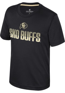 Colosseum Colorado Buffaloes Youth Gold Simon Short Sleeve T-Shirt