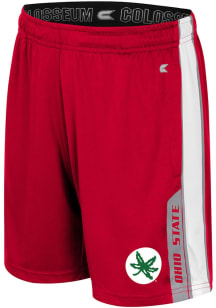 Colosseum Ohio State Buckeyes Youth Red Gumbaldia Shorts