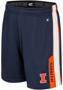 Colosseum Illinois Fighting Illini Youth Navy Blue Gumbaldia Shorts