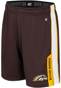 Colosseum Western Michigan Broncos Youth Black Gumbaldia Shorts