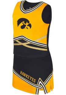 Colosseum Iowa Hawkeyes Girls Black Lollipop Park Set Cheer