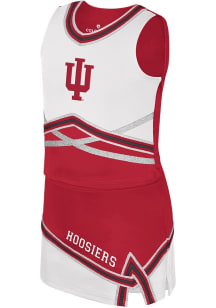 Colosseum Indiana Hoosiers Girls Red Lollipop Park Set Cheer