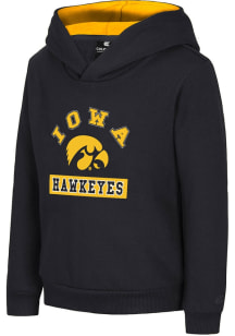 Colosseum Iowa Hawkeyes Toddler Black Land Of Long Sleeve Hooded Sweatshirt