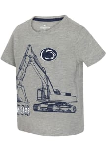 Colosseum Penn State Nittany Lions Toddler Navy Blue Excavator Short Sleeve T-Shirt