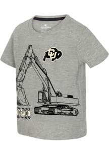 Colosseum Colorado Buffaloes Toddler Gold Excavator Short Sleeve T-Shirt