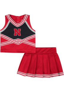 Colosseum Nebraska Cornhuskers Toddler Girls Red Lollipop Park Sets Cheer