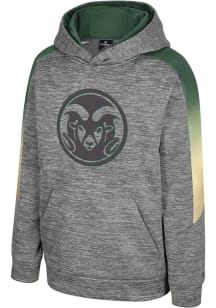 Colosseum Colorado State Rams Youth Grey The Gang Long Sleeve Hoodie