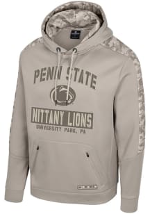 Colosseum Penn State Nittany Lions Mens Tan OHT Battalion Hood