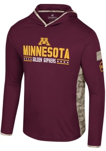 Colosseum Minnesota Golden Gophers Mens Maroon OHT Company Hood