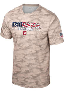 Colosseum Indiana Hoosiers Green OHT Desert Short Sleeve T Shirt