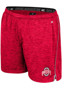 Colosseum Ohio State Buckeyes Mens Red Always Sunny Shorts