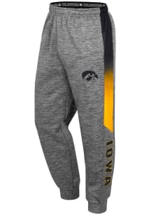 Colosseum Iowa Hawkeyes Mens Grey The Gang Pants