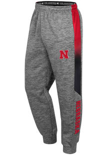 Colosseum Nebraska Cornhuskers Mens Grey The Gang Pants