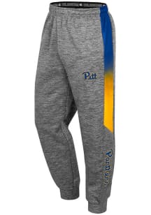 Colosseum Pitt Panthers Mens Grey The Gang Pants