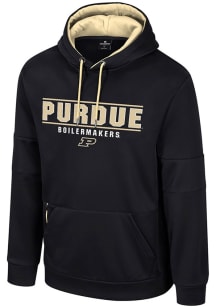 Colosseum Purdue Boilermakers Mens Black Hits The Road Fleece Hood