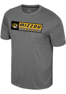 Colosseum Missouri Tigers Charcoal Twin Short Sleeve T Shirt